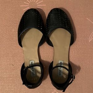 Steve Madden flat closed toe shoes - black